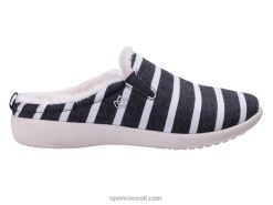 Spenco Footwear dundee triibuline suss hall/valge naised NJ0RR760