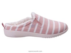 Spenco Footwear dundee triibuline suss roosa/valge naised NJ0RR761