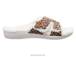 Spenco Footwear janie suss tan leopard naised NJ0RR753