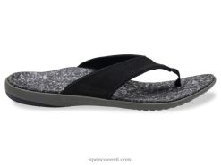 Spenco Footwear meeste yumi nahast mustNJ0RR832