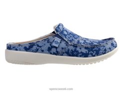 Spenco Footwear siesta vintage lilleline Sügavsinine naised NJ0RR297