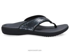 Spenco Footwear yumi madu must valge naised NJ0RR10