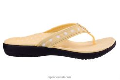 Spenco Footwear yumi nuevo dot kollane naised NJ0RR25