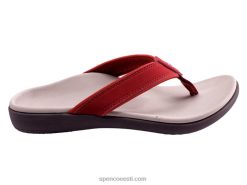 Spenco Footwear yumi nuevo punane ooker naised NJ0RR40