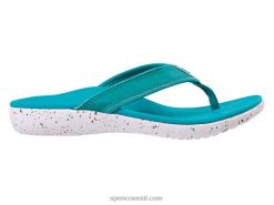 Spenco Footwear yumi nuevo täpiline sinine naised NJ0RR20